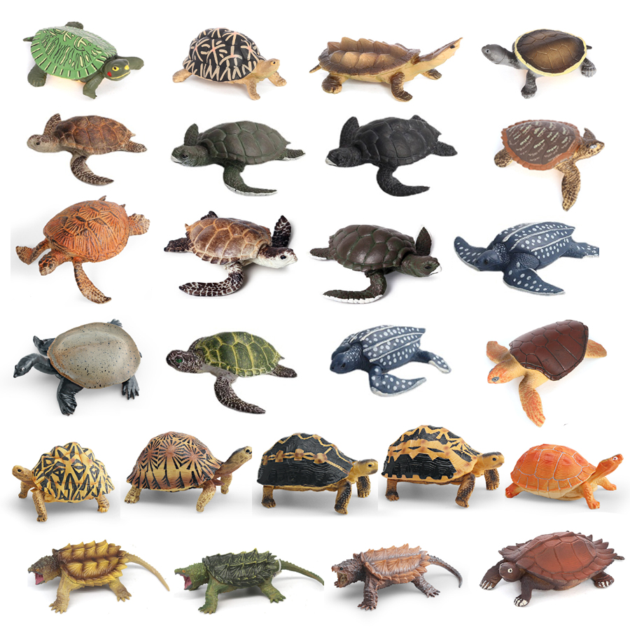 Kids Toys Under 1 Year - Simulation Chinese Softshell Leatherback Sea Turtle