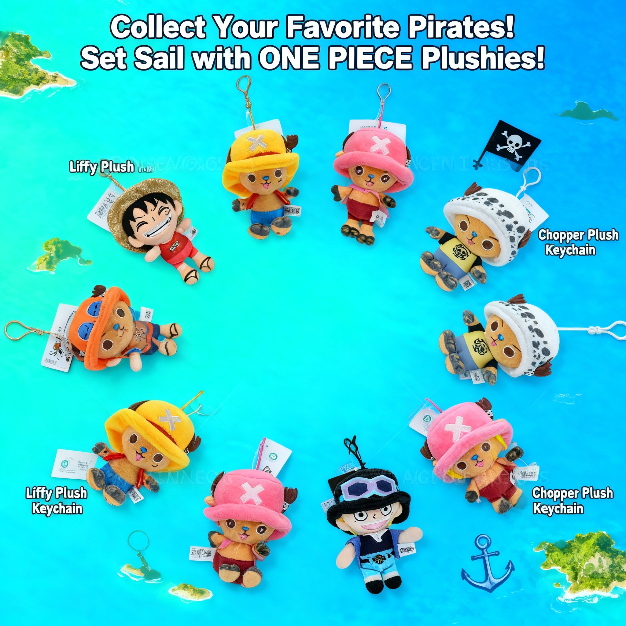Kids Toys Animal - Original One Piece Plush Toys Luffy