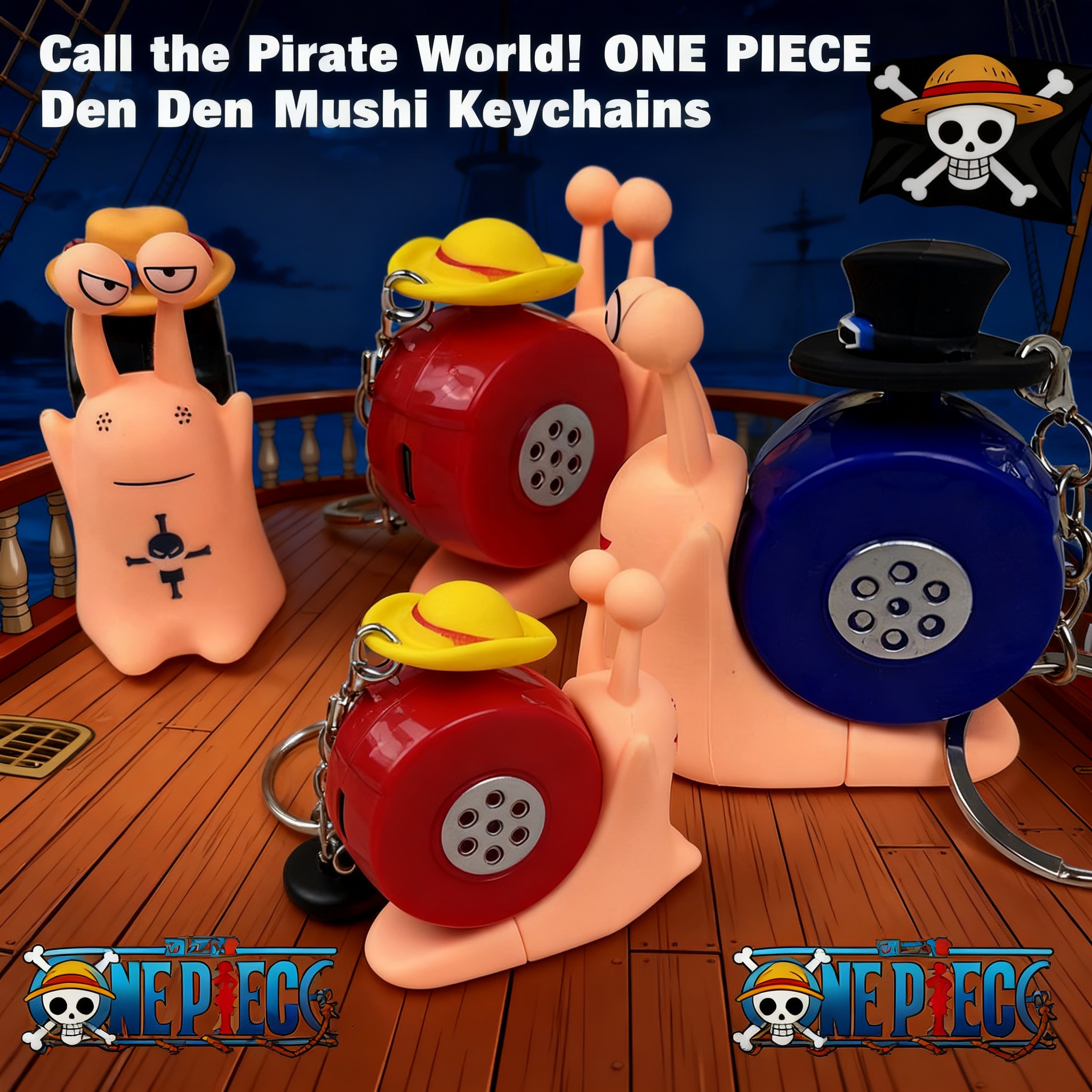 Anime One Piece Den Den Mushi  - Kids Toys Usa review and price