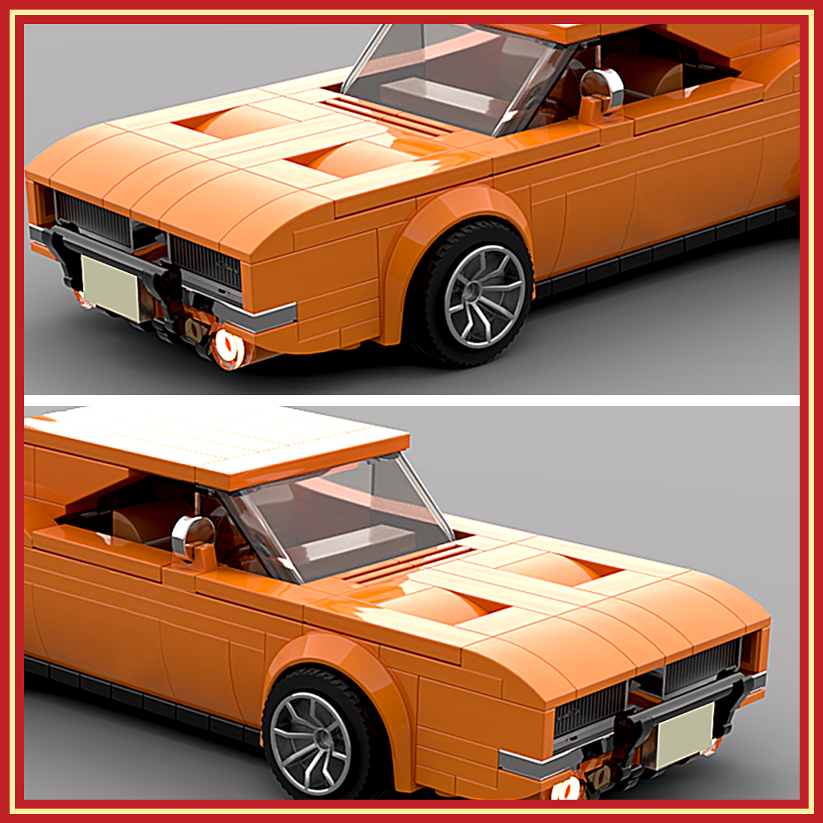 Classic MOC-83130 Muscle Style - Kid Toys Ads review and price