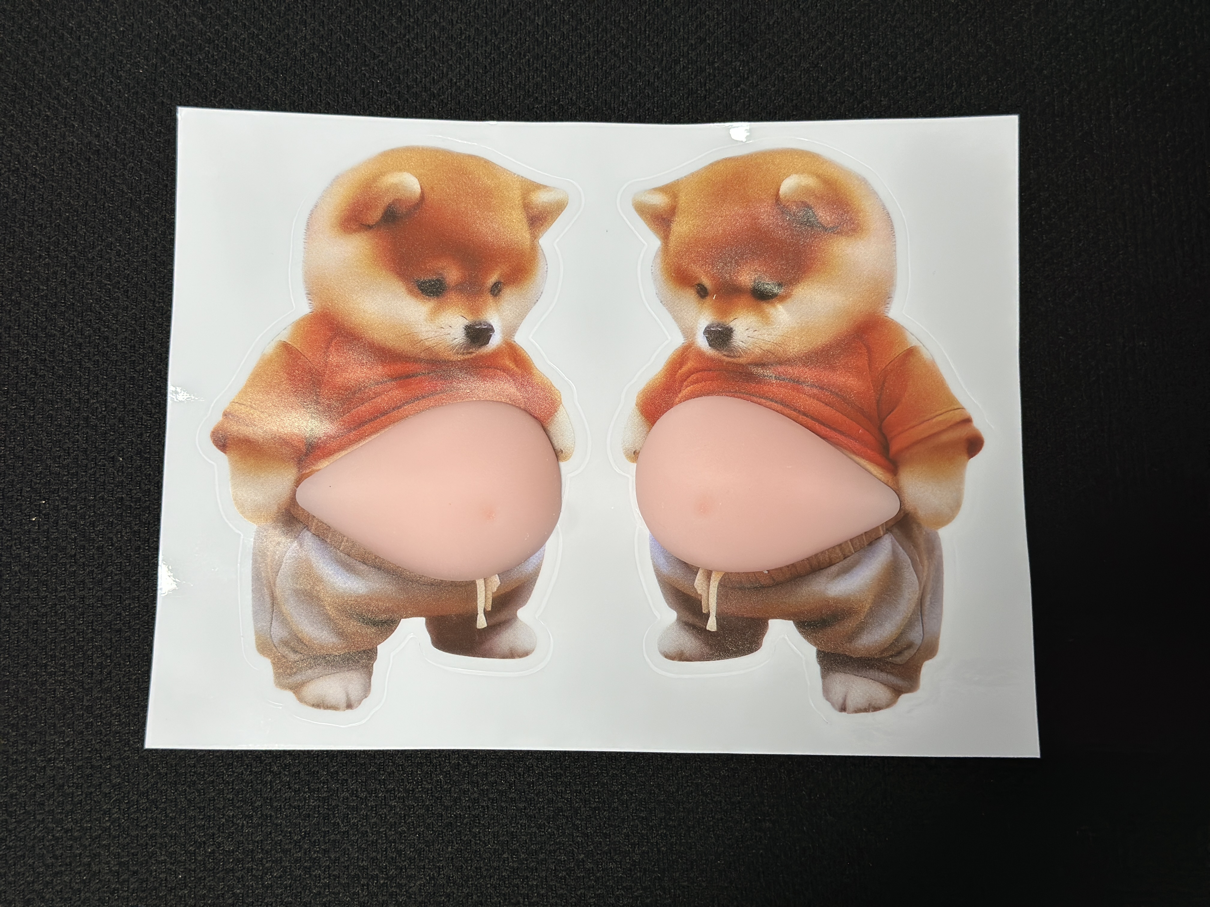 6Pcs 3D Dog & Cat Belly Mochi  - Kids Toys Easter review and price