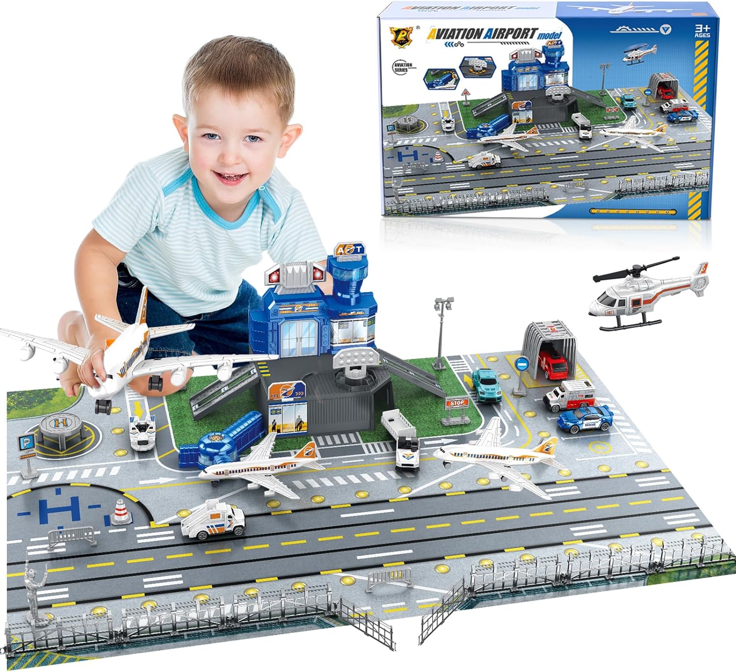 Children's Airport Scene Toy S - Kids Toys Kit review and price