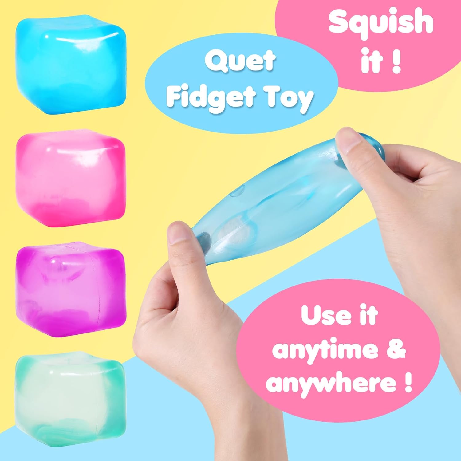 Stress Cube Squishy Stress Bal - Kids Toys Kids Toys review and price