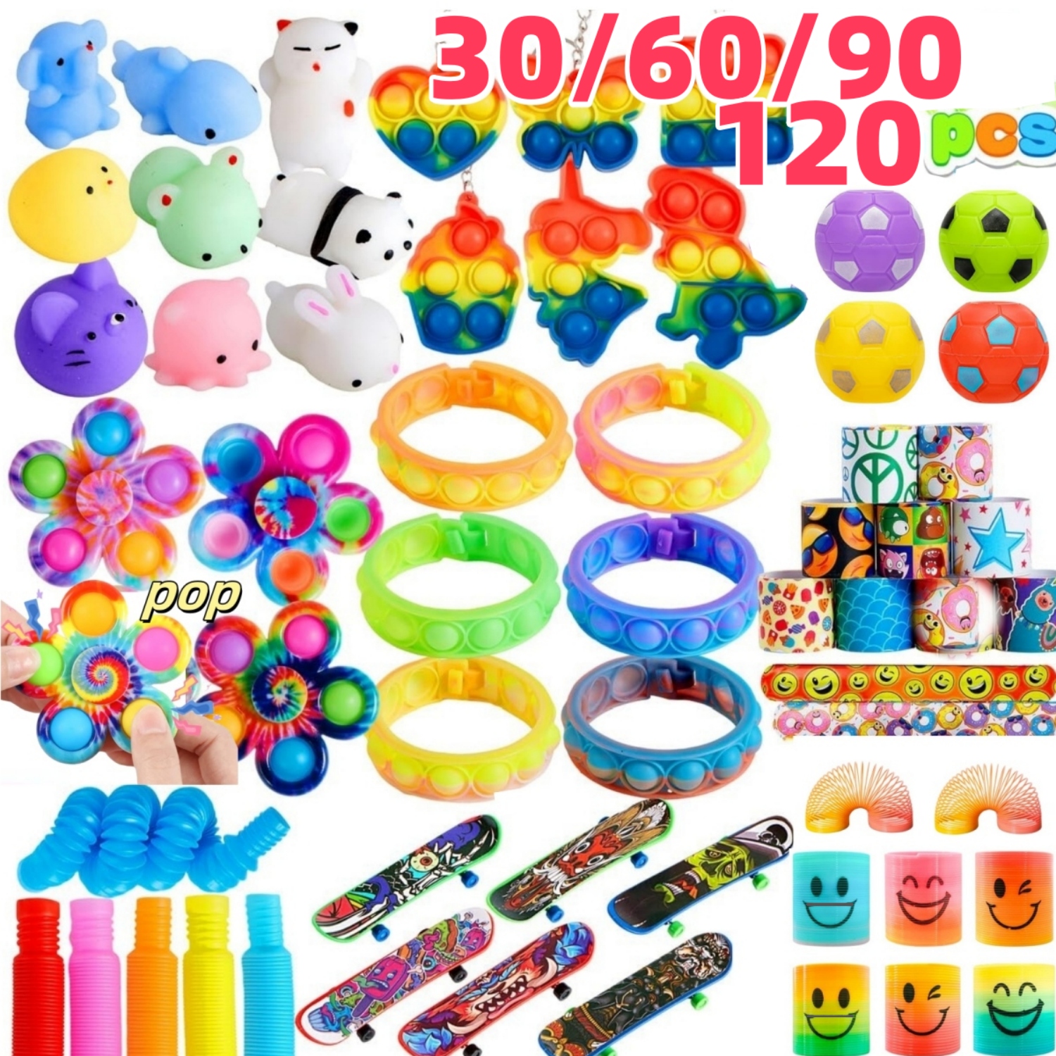 Bulk Pack of 30-120 Popular Fi - Kids Toys Kids Toys review and price