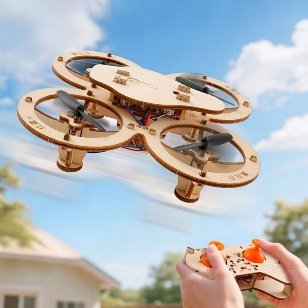 Rc Drone Toy Wooden Drone Puzz - Rc Helicopter Mini review and price