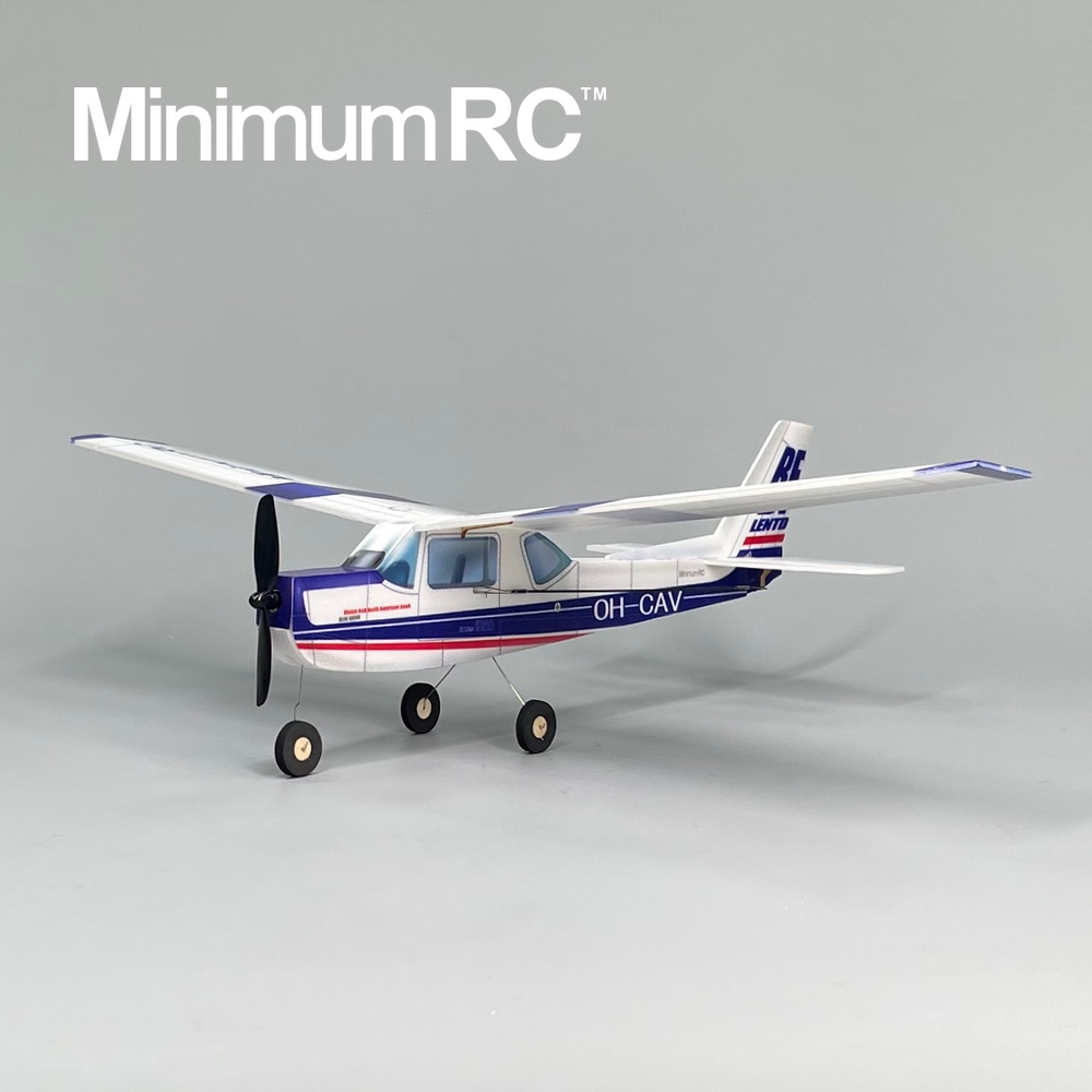 MinimumRC Plane Kit Blue Cessn - Kids Toys Kit review and price
