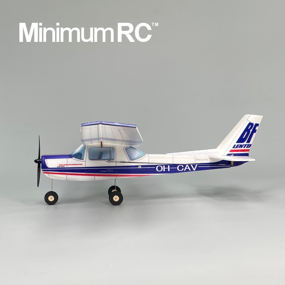 MinimumRC Plane Kit Blue Cessn - Kids Toys Kit review and price