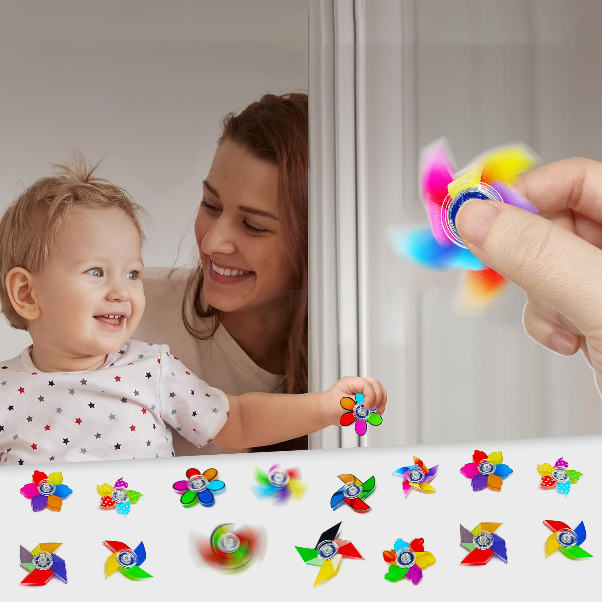 10Pcs Funny Colorful Windmill  - Top Kids Xmas Toys review and price