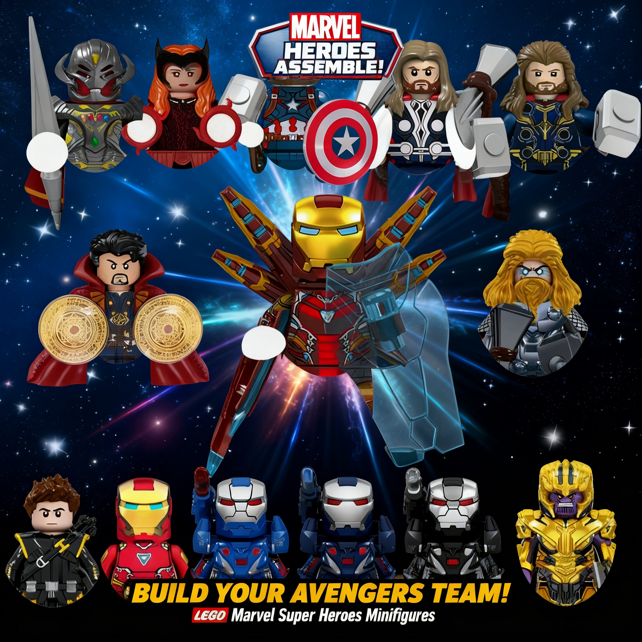 2026 Marvel Building Blocks Br - Kids Toys Usa review and price