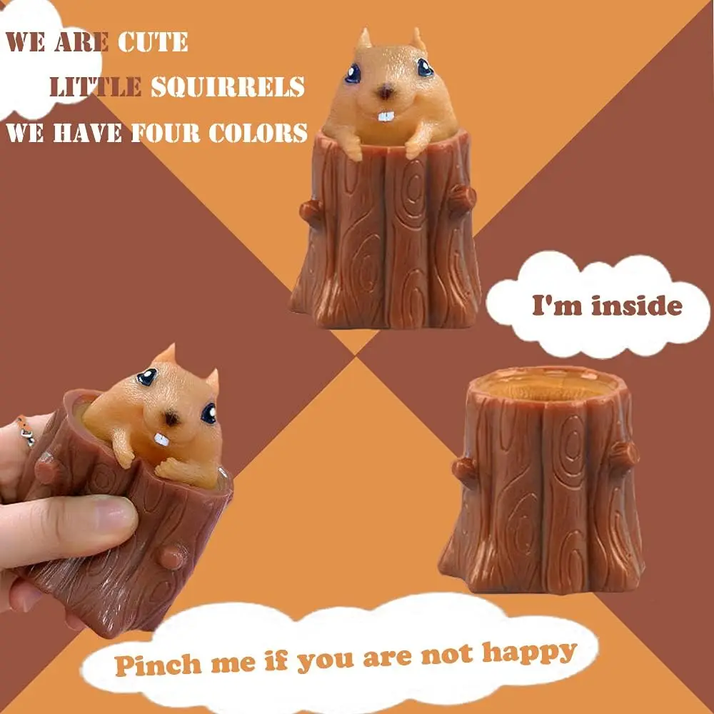 1PC Evil Squirrel Squeeze Toy  - Kids Toys Easter review and price