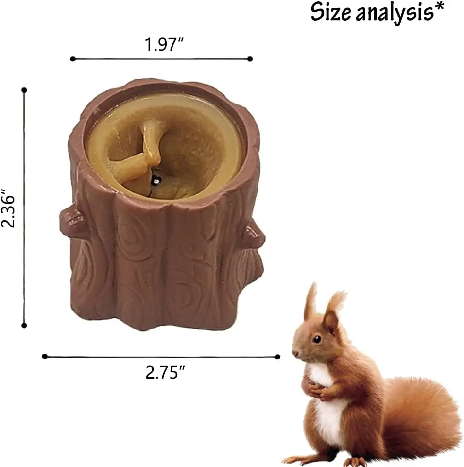1PC Evil Squirrel Squeeze Toy  - Kids Toys Easter review and price