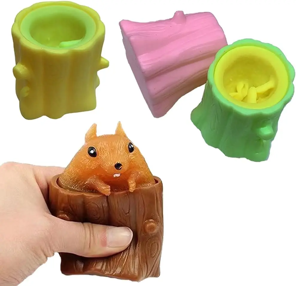 1PC Evil Squirrel Squeeze Toy  - Kids Toys Easter review and price