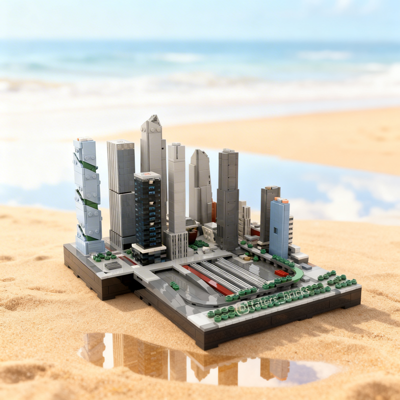 4386pcs MOC Hudson Yards NYC A - Kids Toys Nyc review and price