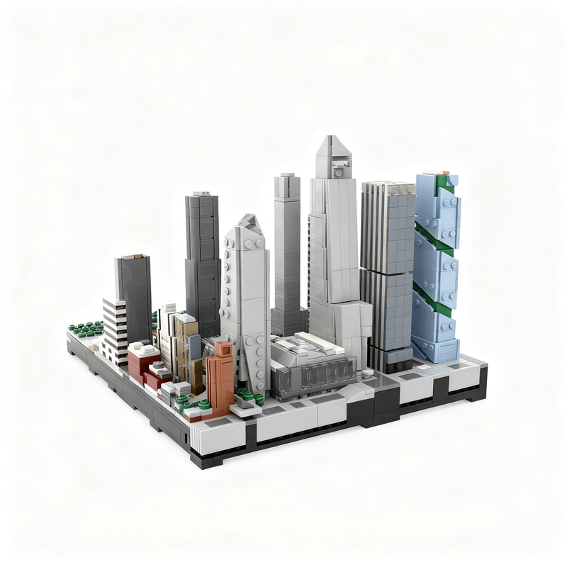 4386pcs MOC Hudson Yards NYC A - Kids Toys Nyc review and price