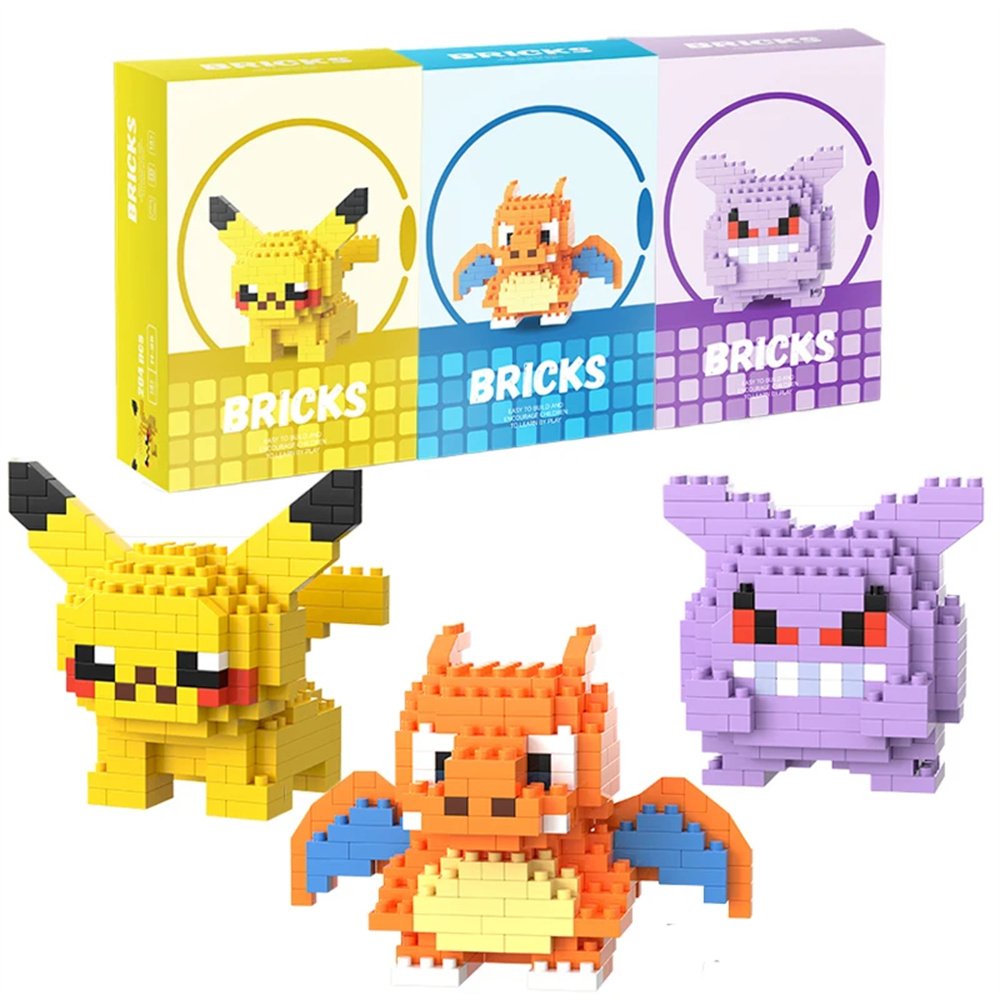 Pokemon Micro Building Blocks  - Kids Toys Kit review and price
