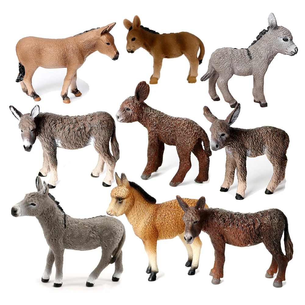 Donkey Model Toy Animals Figur - Kids Toys Under 1 Year review and price