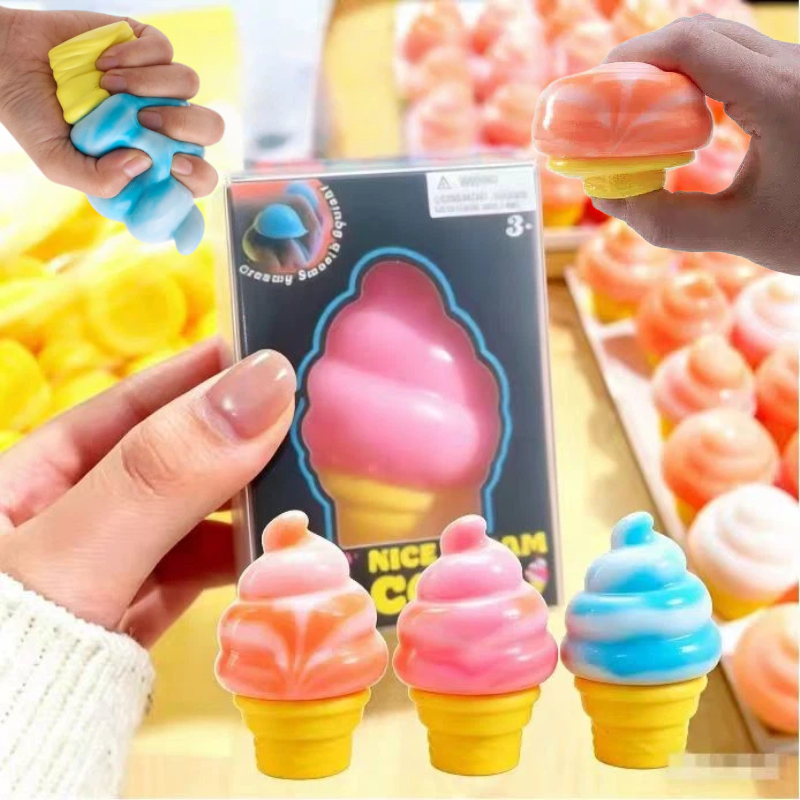 Squishy Ice Cream Stress Ball  - Kid Toys Ads review and price