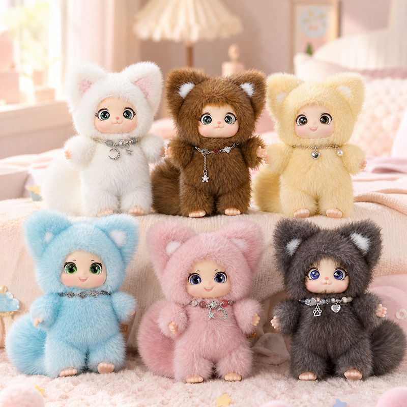 18cm New Cute Family Fox Plush - Kids Toys Animal review and price