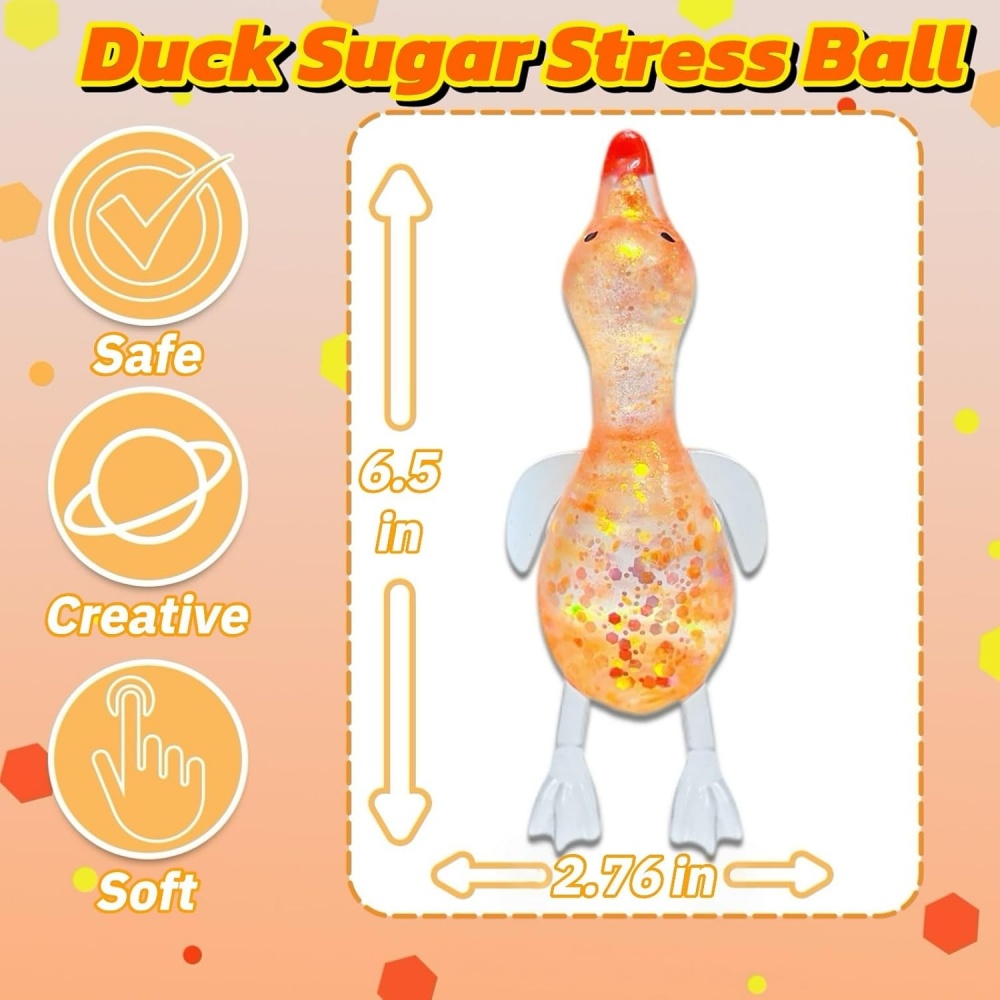 Duck Sugar Stress Ball Squishy - Kids Toys Easter review and price