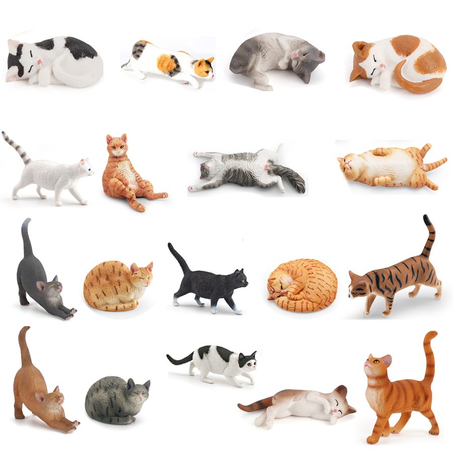 Realistic Cute Kitty Lazy Past - Kids Toys Under 1 Year review and price