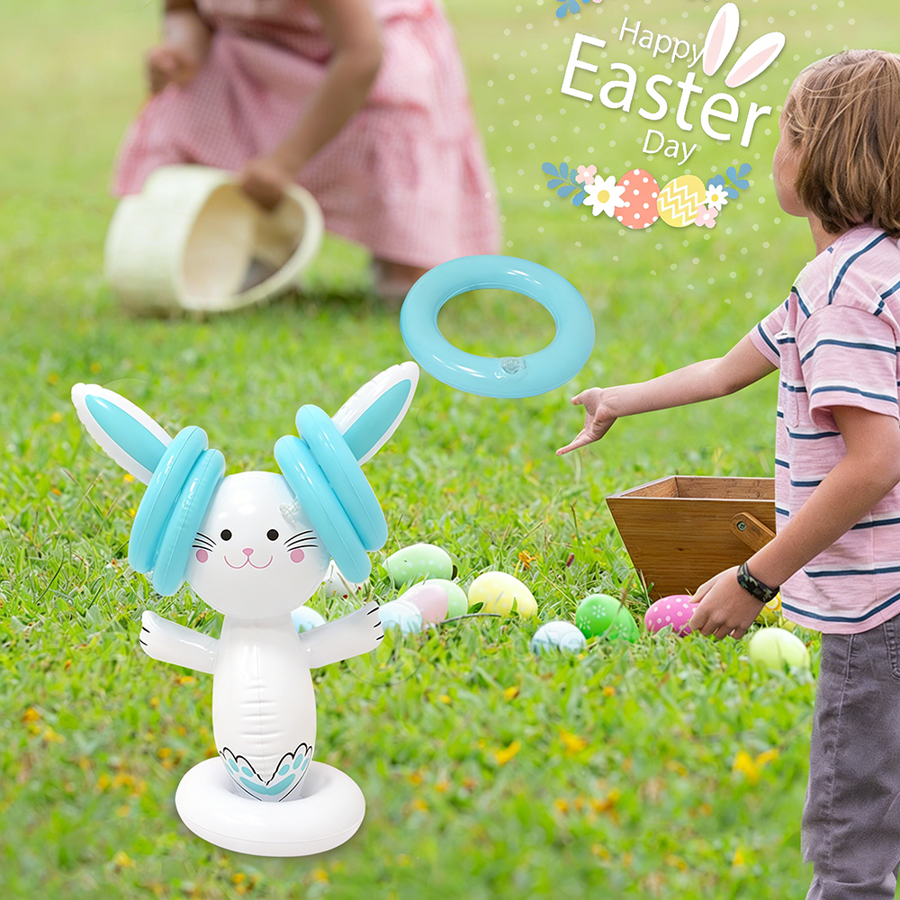 Easter Inflatable Bunny Ring T - Kids Toys Easter review and price