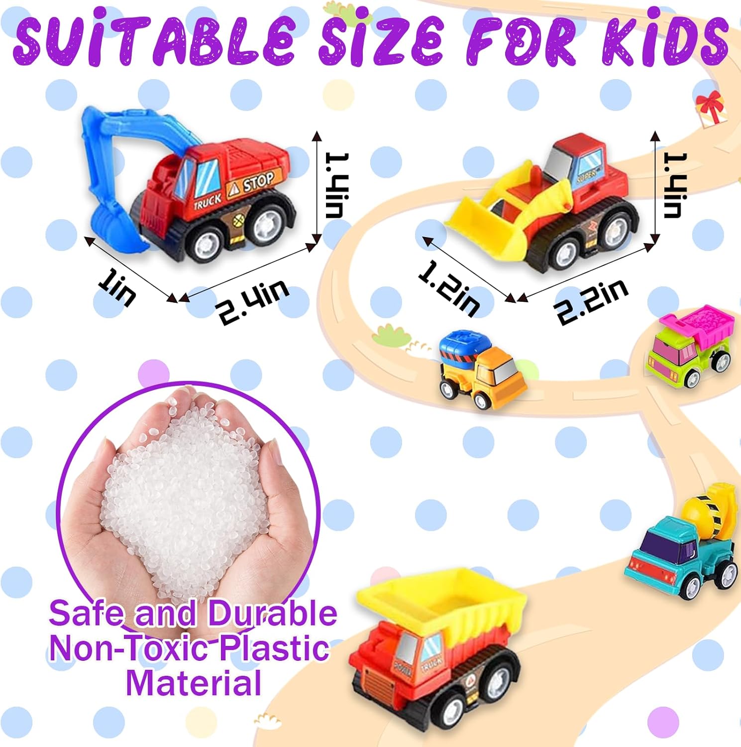 12pcs Pull Back Cars Truck Veh - Kids Toys Kids Toys review and price