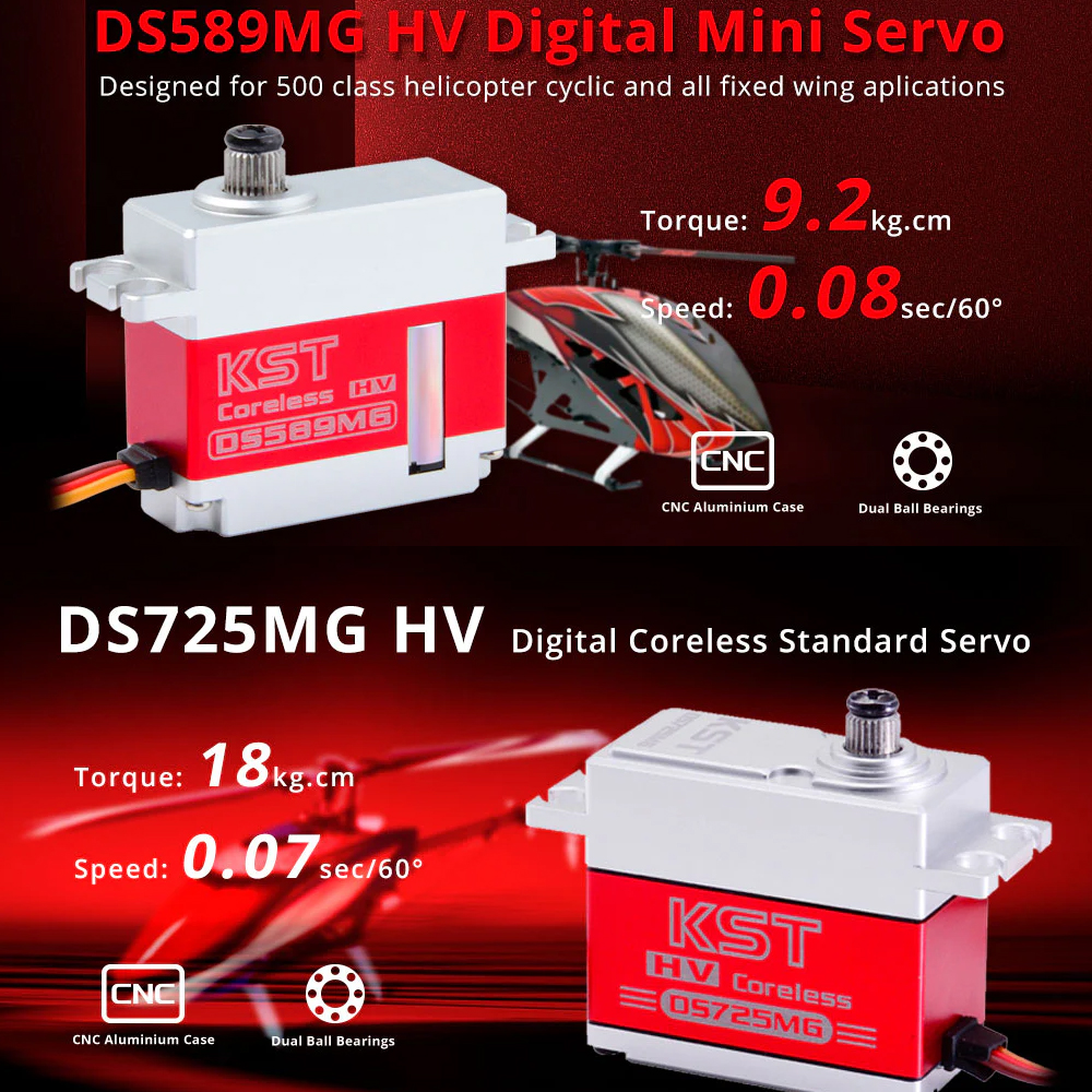 KST DS589MG /DS565X /DS725MG M - Rc Helicopter Mini review and price