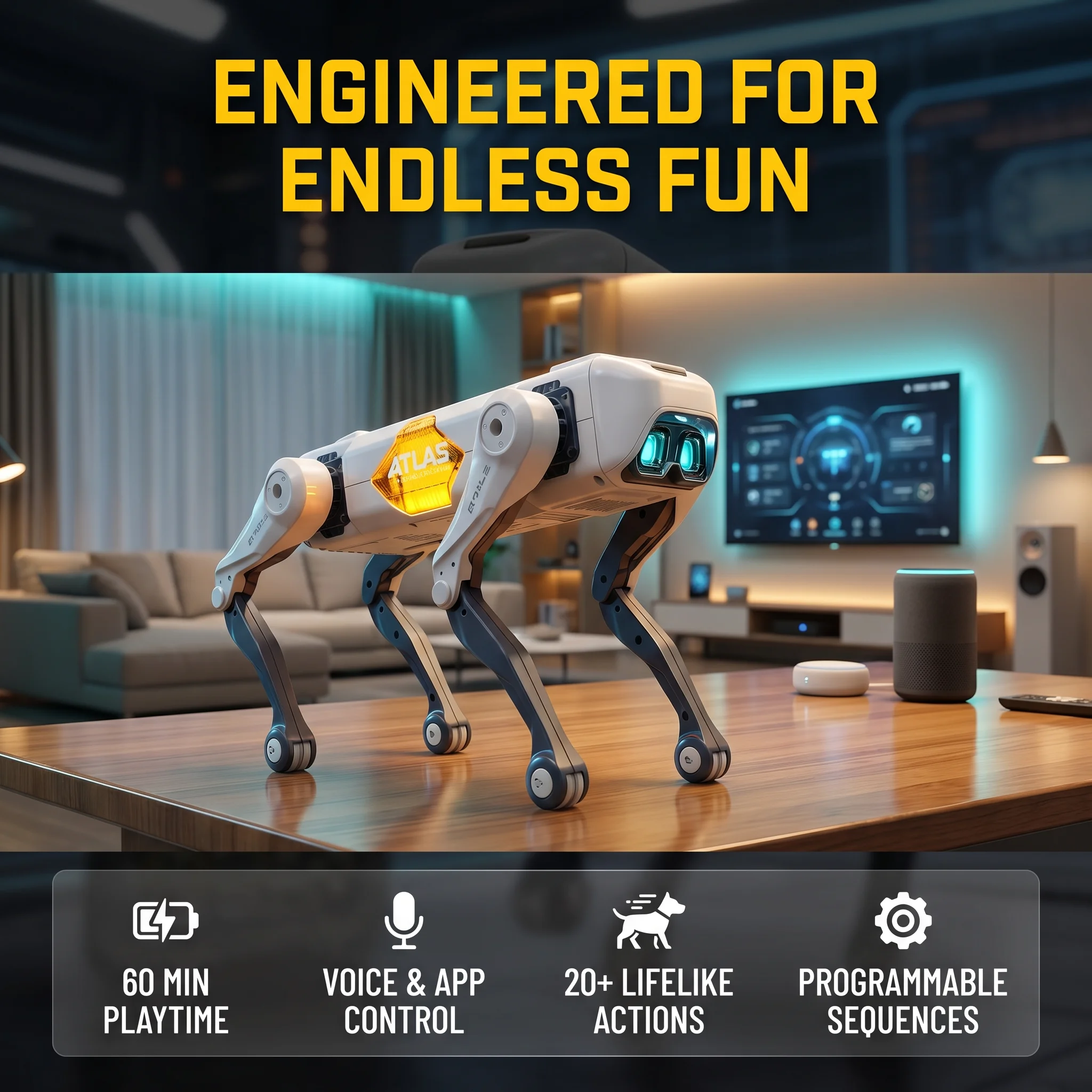AI Smart Robot Dog, Voice & AP - Kids Toys Usa review and price