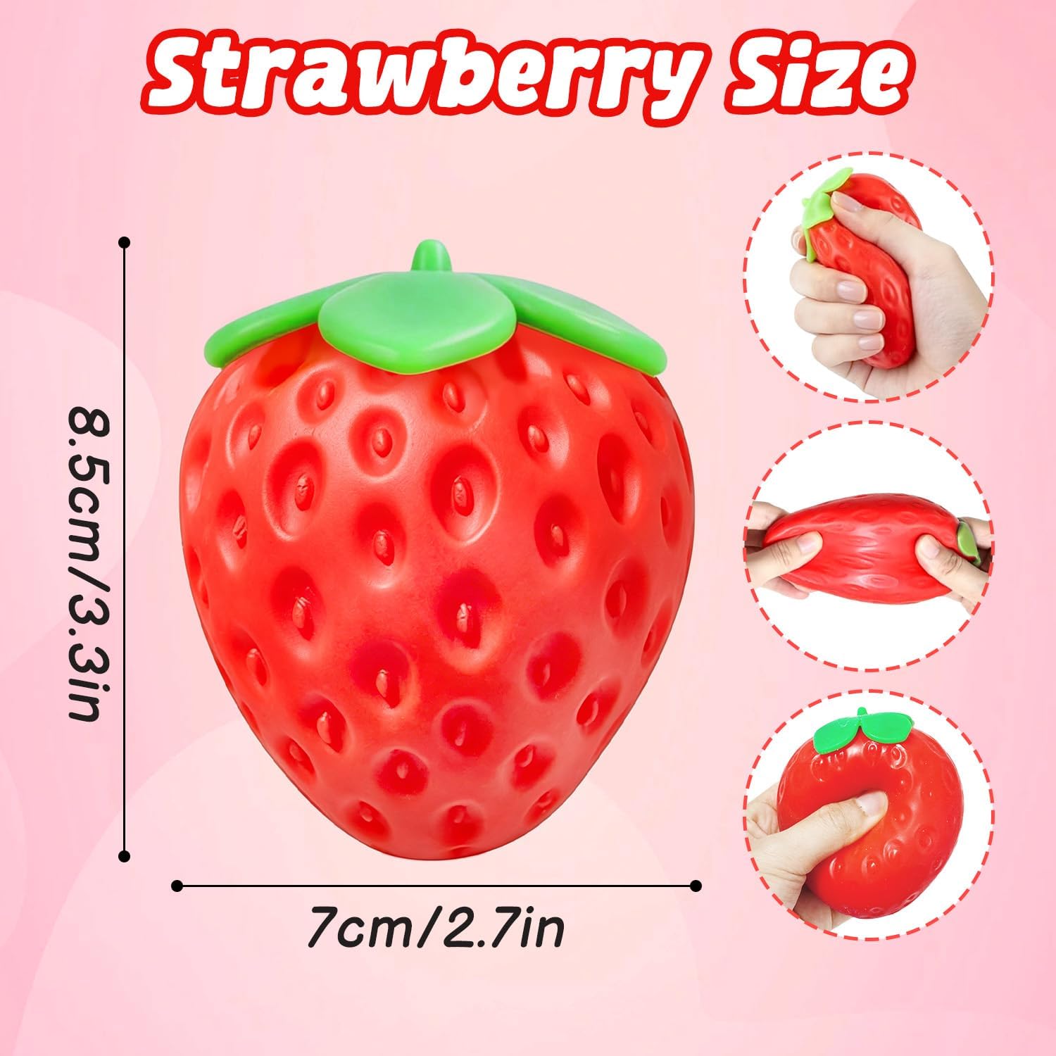 Strawberry Squishy Toy, Realis - Kids Toys Kids Toys review and price