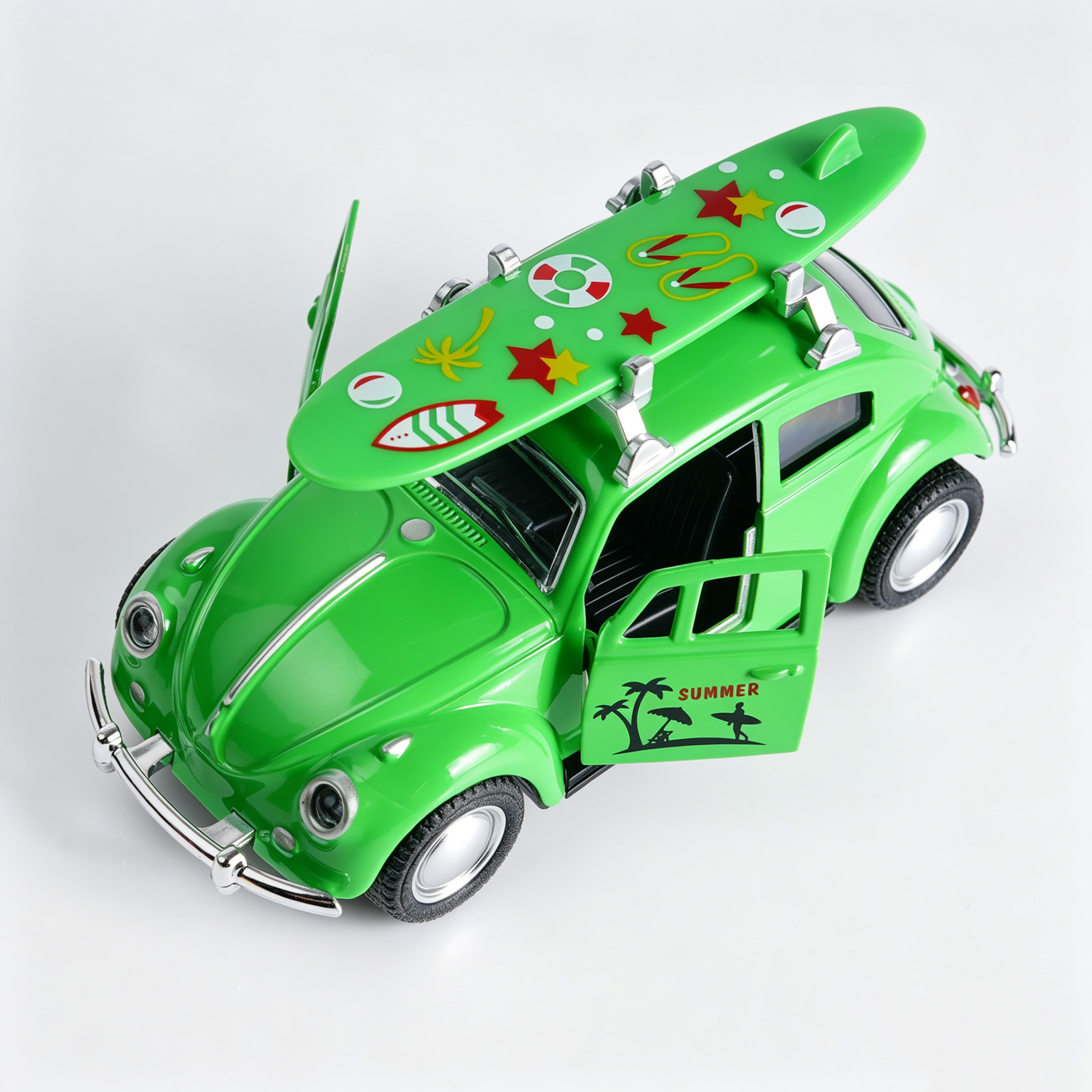 Retro Green Beetle Diecast Car - Kids Toys Kids Toys review and price