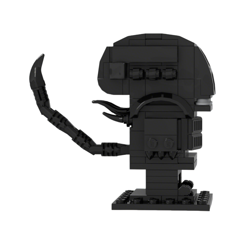 123pcs MOC Brickheadz Xenomorp - Xenomorph Kids Toys review and price