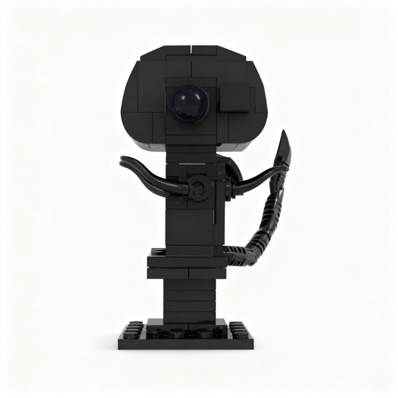 123pcs MOC Brickheadz Xenomorp - Xenomorph Kids Toys review and price