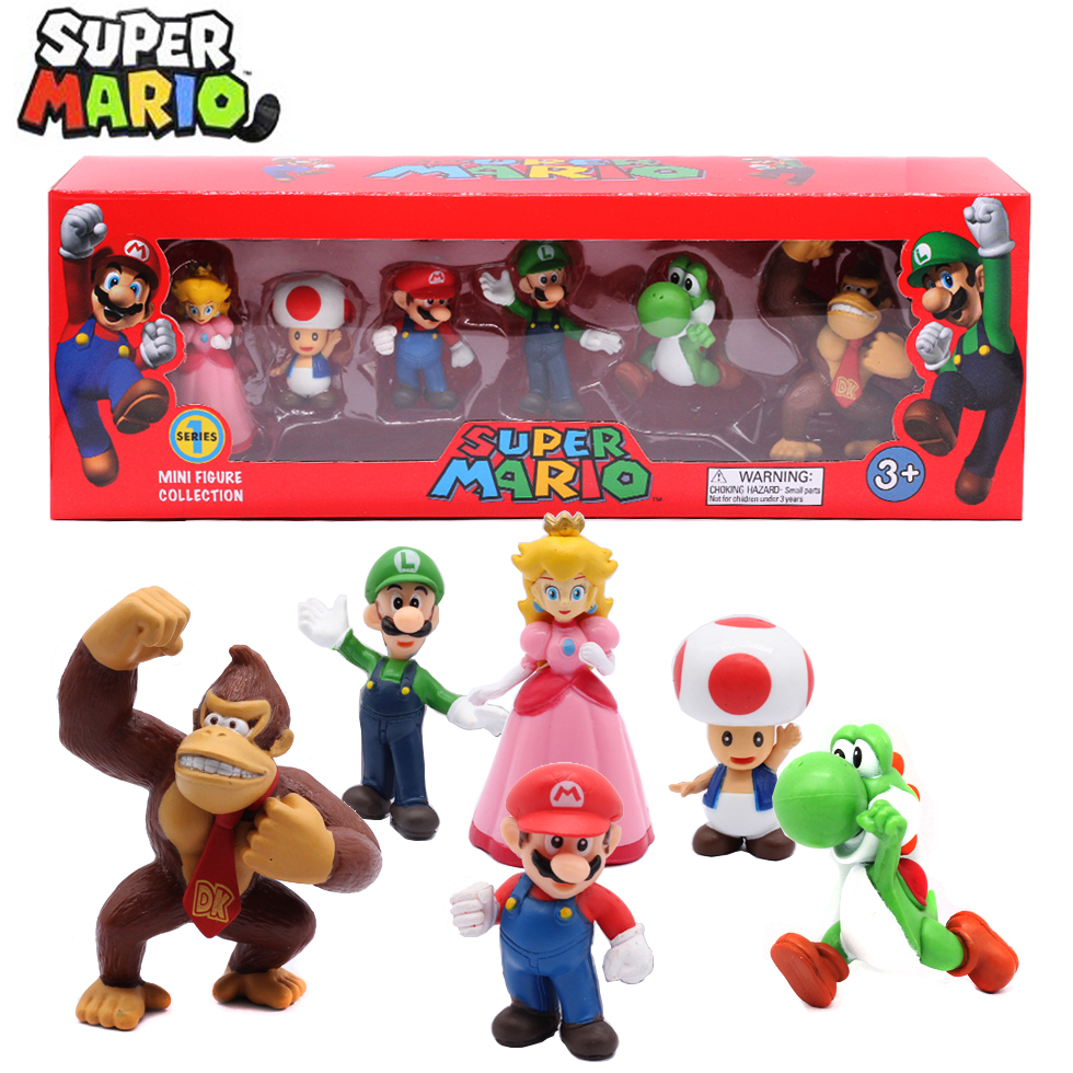 # 6pcs/set Super Mario Bros PV - Kids Toys Kit review and price