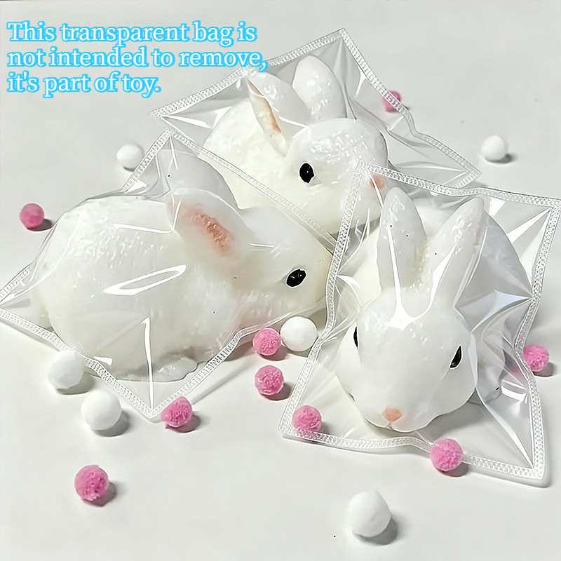 1/2/3PCS Fluffy White Rabbit S - Kids Toys Easter review and price