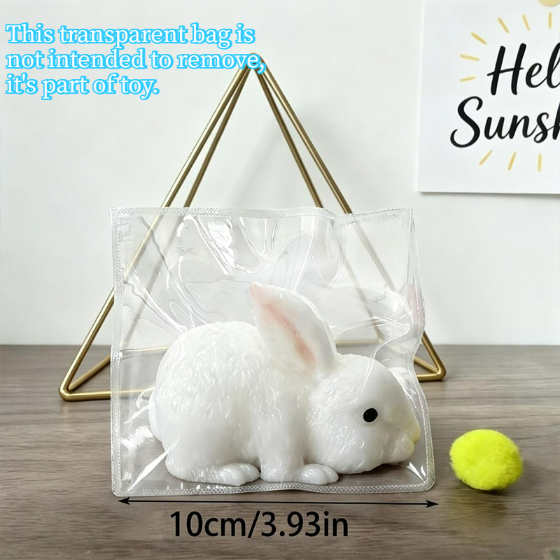 1/2/3PCS Fluffy White Rabbit S - Kids Toys Easter review and price